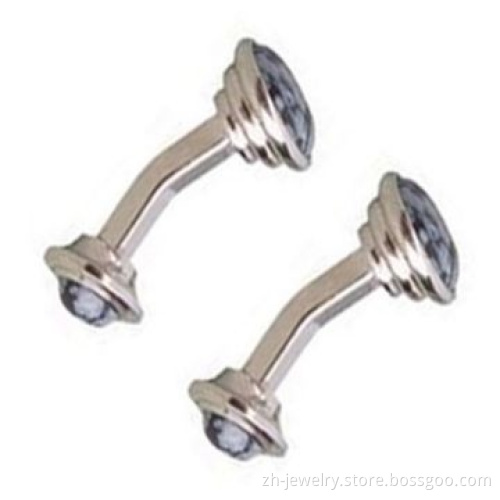 Alloy/Zinc-alloy Cufflinks, Customized Shapes are Accepted